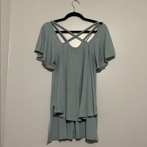 Teal top